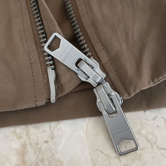 All Saints Basset Ramskull Bomber Jacket - Picture 10 of 13